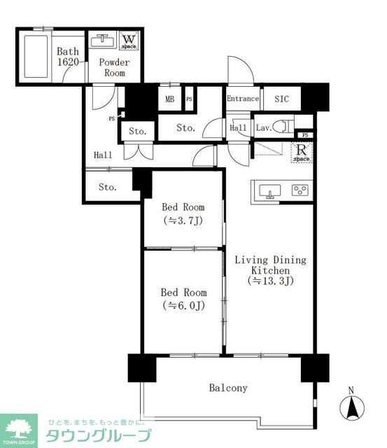 GOTEN 武蔵小杉の物件間取画像