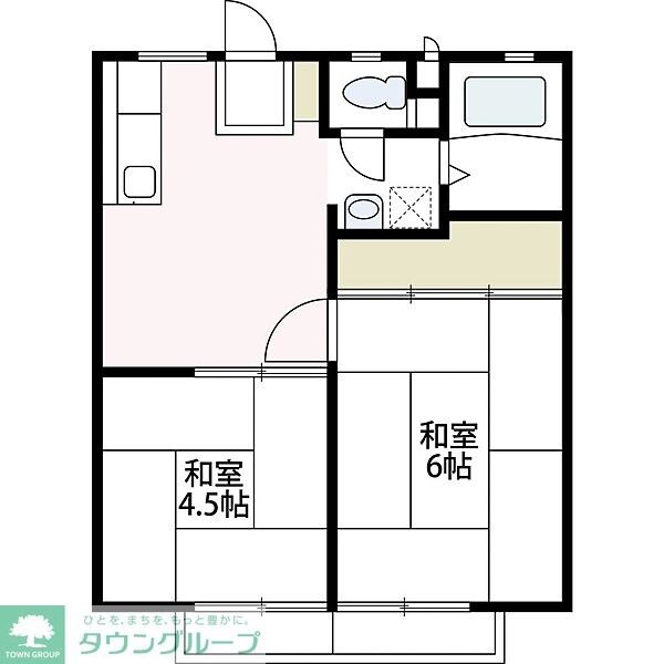 大倉山マリンハイツの物件間取画像
