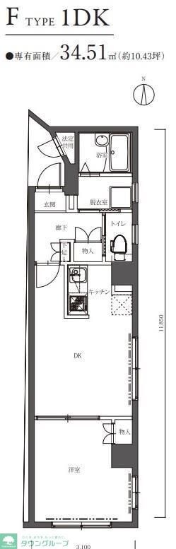 MAXIV日吉の物件間取画像