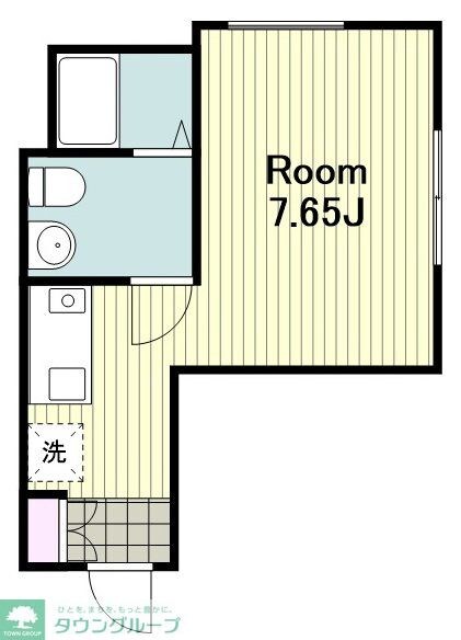 ピカード川崎Side B棟の物件間取画像