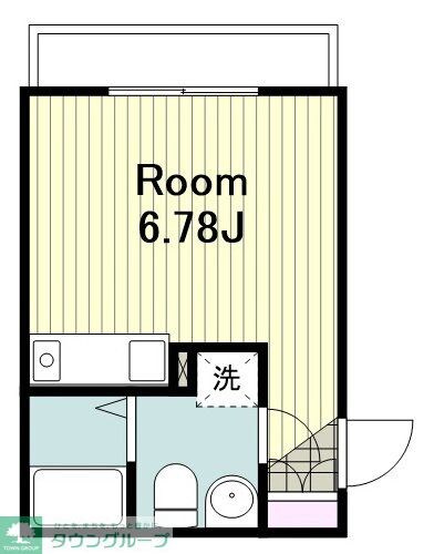 ピカード川崎Side B棟の物件間取画像