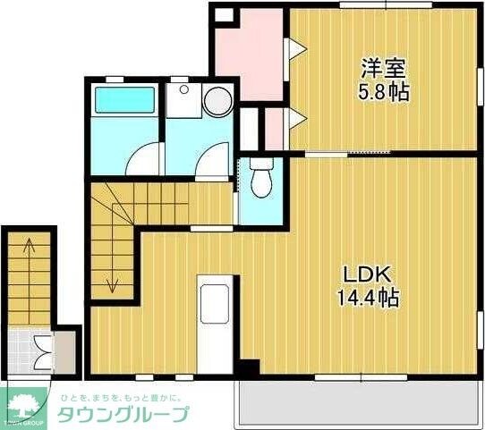 スバル日吉の物件間取画像