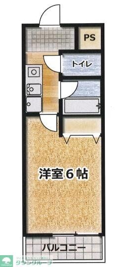 グランビューライフ新横浜の物件間取画像