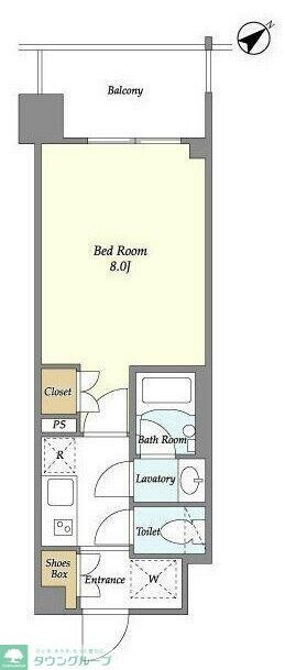 BluRock東神奈川の物件間取画像