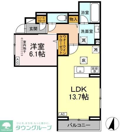 KOMFORTAの物件間取画像