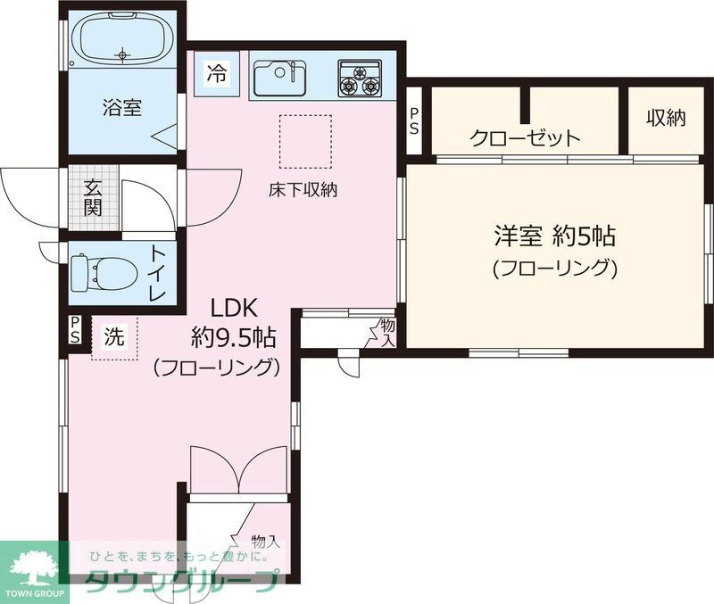 グリーンコートニューズの物件間取画像