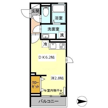 セジュール春日町3の物件間取画像
