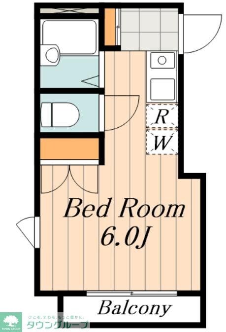 ウエストポールの物件間取画像