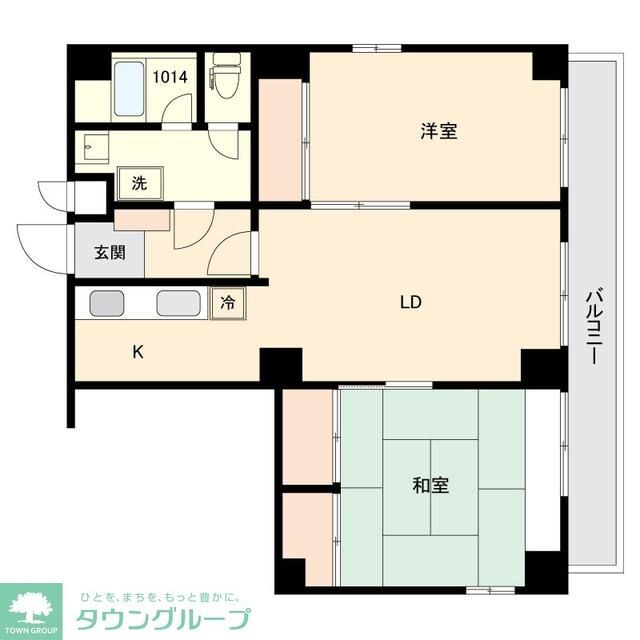 日神パレステージ東長崎の物件間取画像