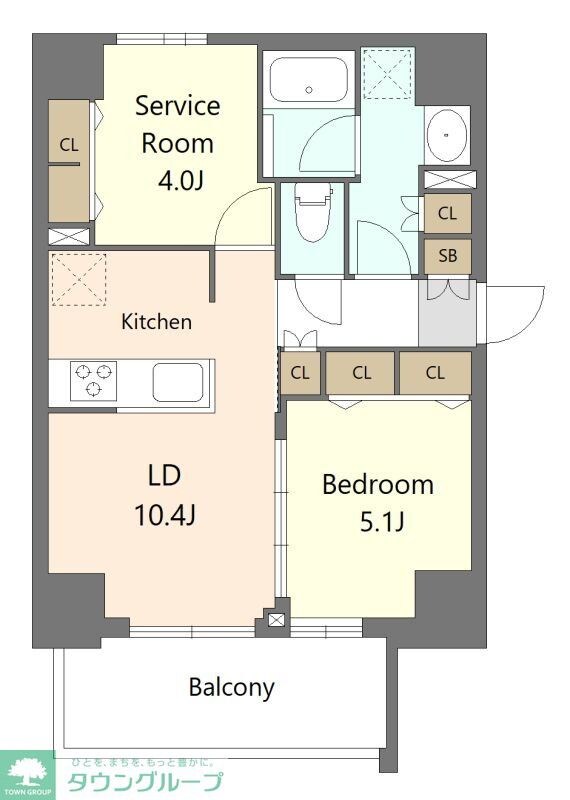 S-RESIDENCE板橋大山brimの物件間取画像