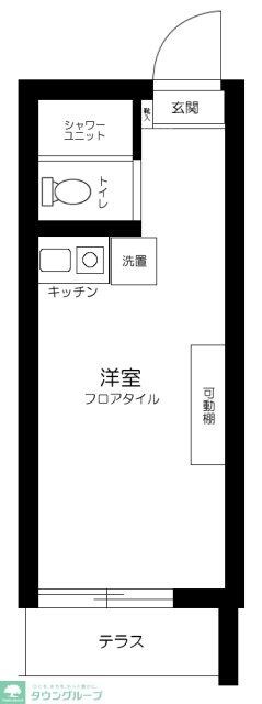 メゾン・ド・ペルシュの物件間取画像