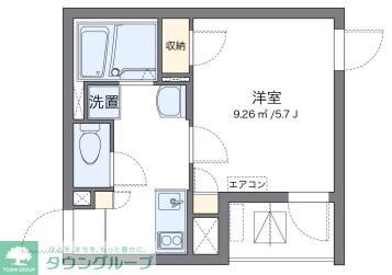 クレイノモンベルジェの物件間取画像