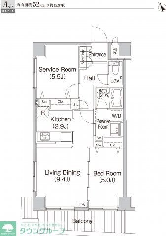 PATH駒込の物件間取画像
