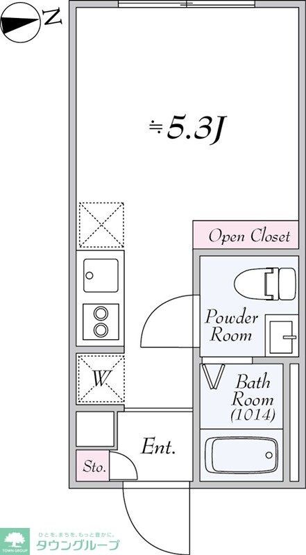 Grado OYAMAの物件間取画像