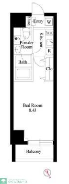 GRAN PASEO 新大塚の物件間取画像