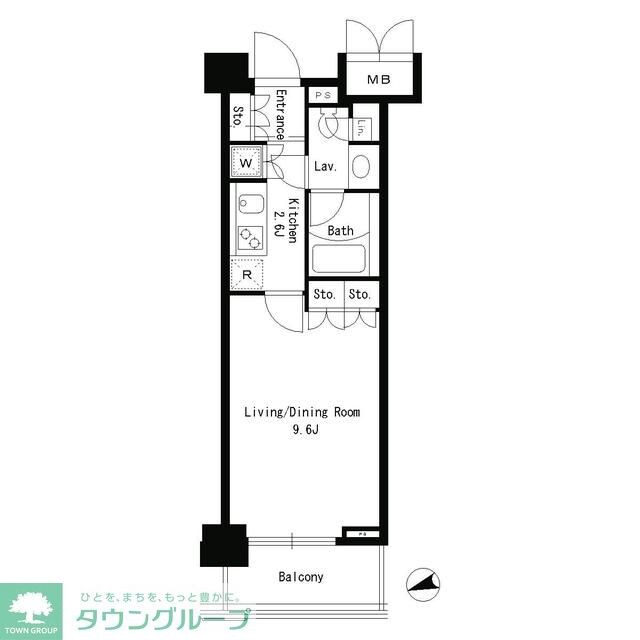 パークアクシス文京ステージの物件間取画像