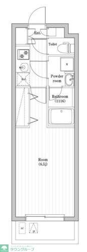 豊島千早レジデンスの物件間取画像