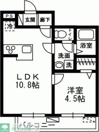 プリムラの物件間取画像