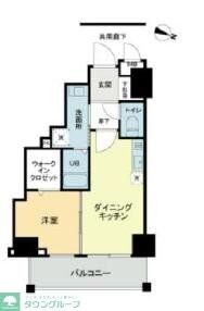 プレセダン板橋本町の物件間取画像