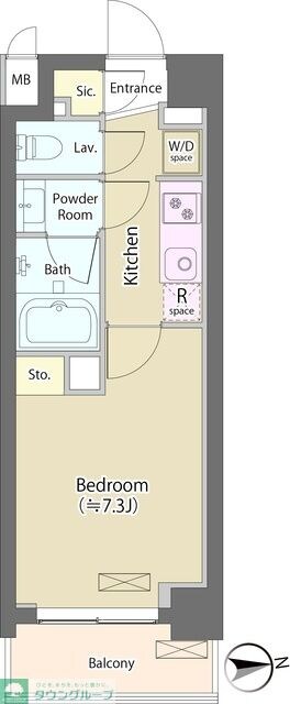 神明公園ハイツ・文京の物件間取画像