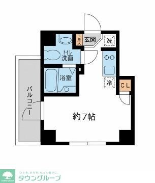 ラクラス池袋の物件間取画像
