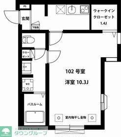 デルフィーノの物件間取画像