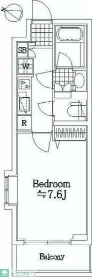 リガーレプレズント氷川台の物件間取画像
