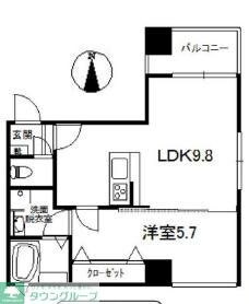 ロゼットIIの物件間取画像