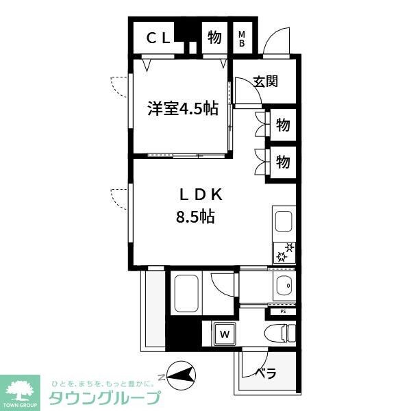 アリュイッテ富士見台の物件内観写真