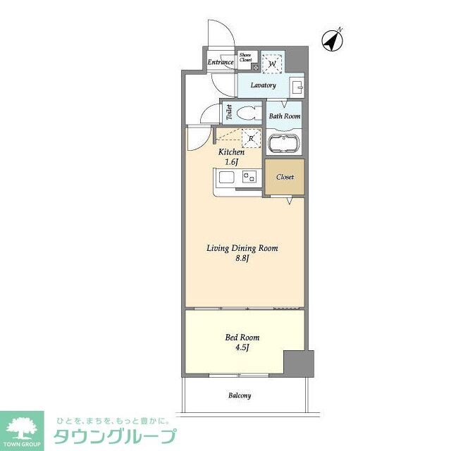 アルファコート常盤台3の物件間取画像