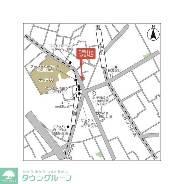 コンフォリア文京白山の物件外観写真