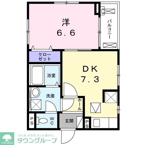 フィオーレの物件間取画像