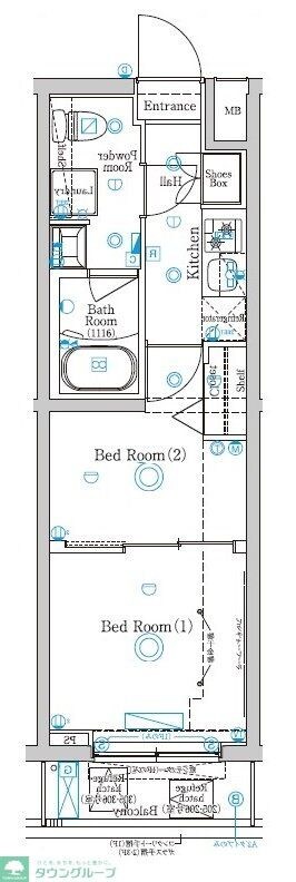 ラフィスタ練馬春日町の物件間取画像