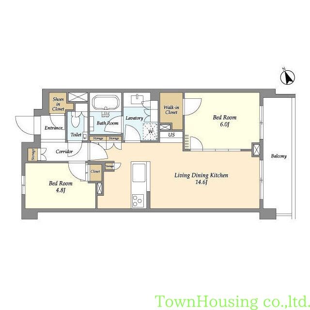 JP noie 等々力の物件間取画像