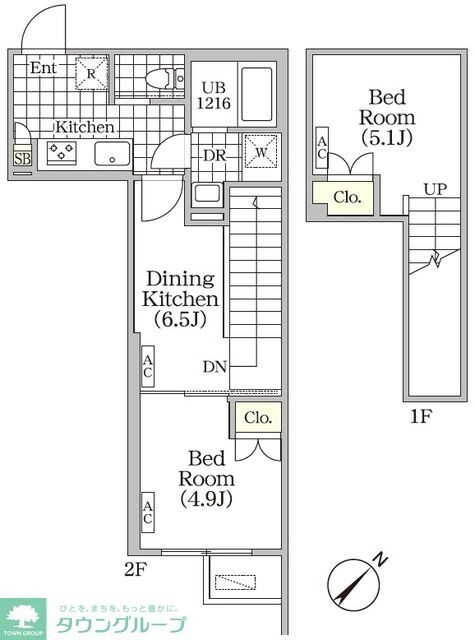 BRICK RESIDENCE 目黒本町(アルテシモクルブ)の物件間取画像