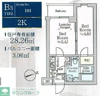 アイルグランデ品川の物件間取画像