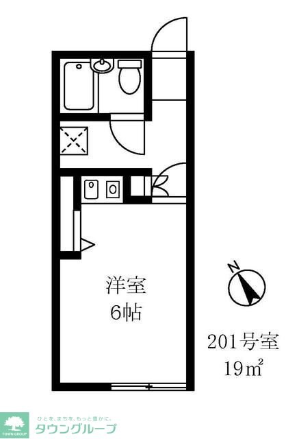 Apt・Gの物件間取画像