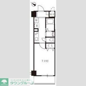 ケーディーエックスレジデンス上野毛の物件間取画像