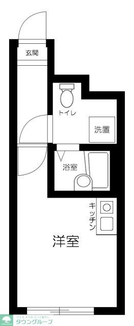 Cスクエア矢口の物件間取画像