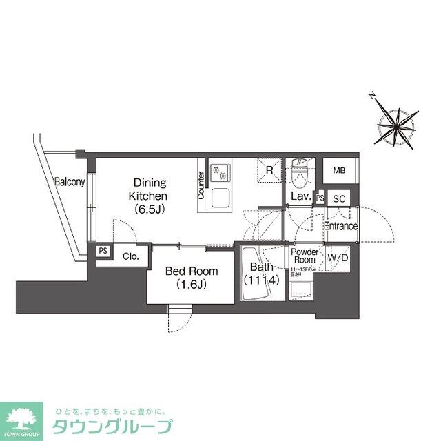 コンフォリア東大井IIの物件間取画像