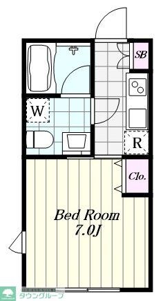 Reve Residence自由が丘IIの物件間取画像