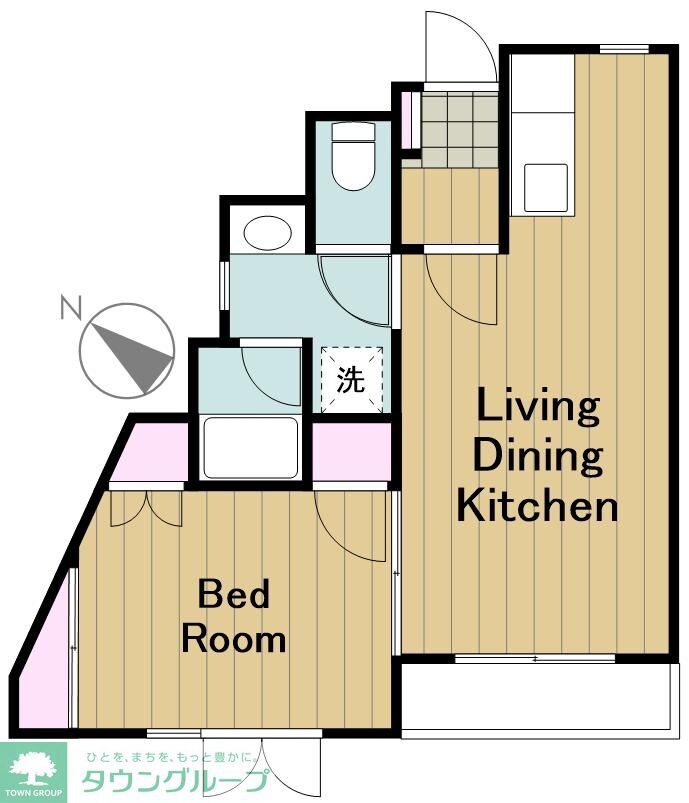 テラ・ホームズ旗の台の物件間取画像