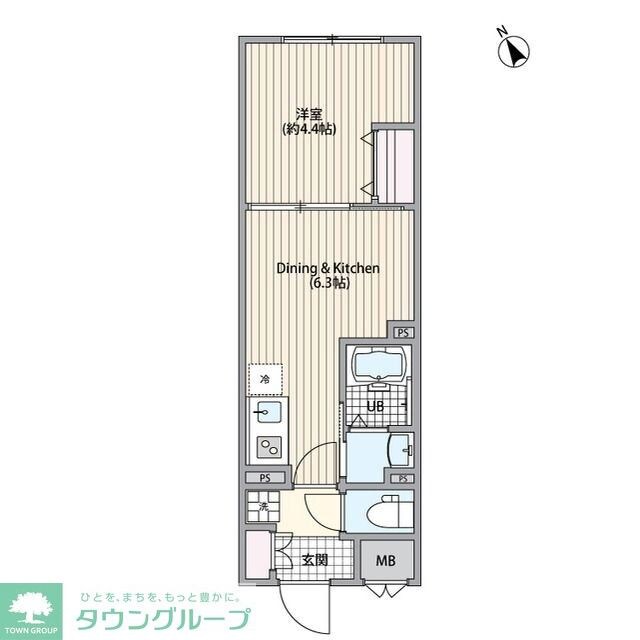 エルファーロ三軒茶屋VIの物件間取画像