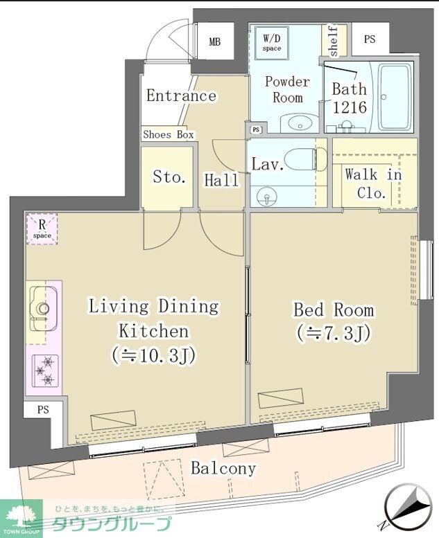 Maison de Takayaの物件間取画像