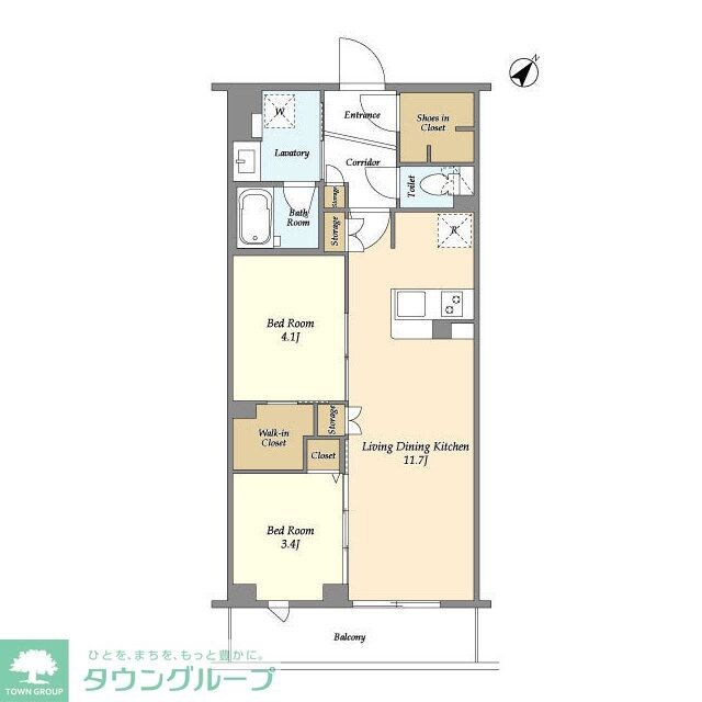 KDXレジデンス田園調布南の物件間取画像