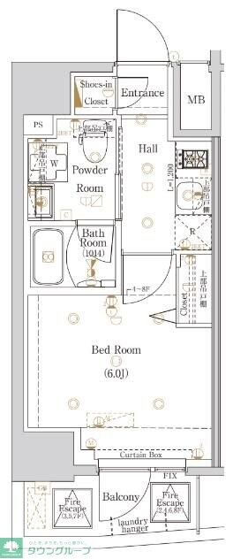 Log戸越の物件間取画像