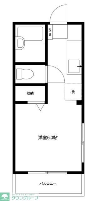 グランデ伊藤の物件間取画像