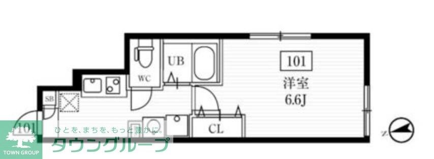 ミハス西小山の物件間取画像