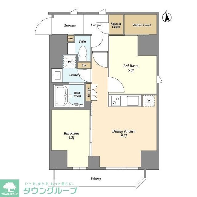 グランカーサ蒲田ウエストの物件間取画像