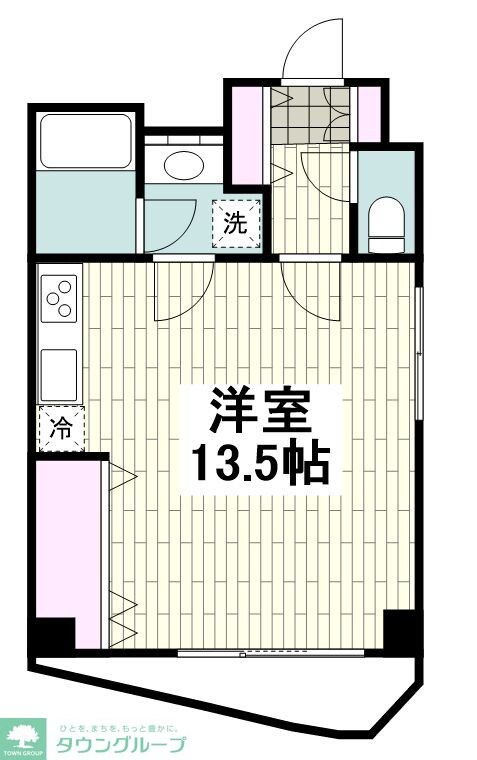 エクセル自由が丘の物件間取画像
